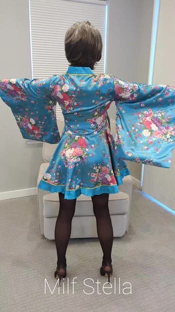 Sadie's Pretty Blue Robe