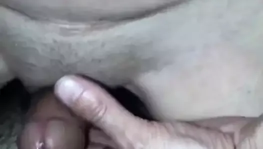 Wet pussy grinding cock