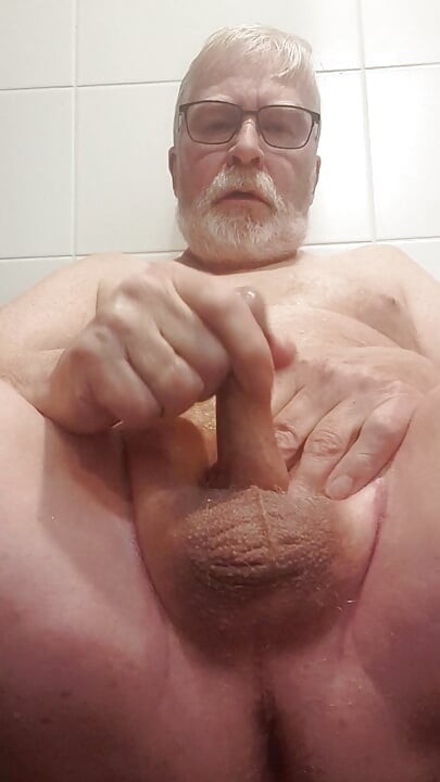 Tiny Dick Peeing and Cumming, Tasting Cum