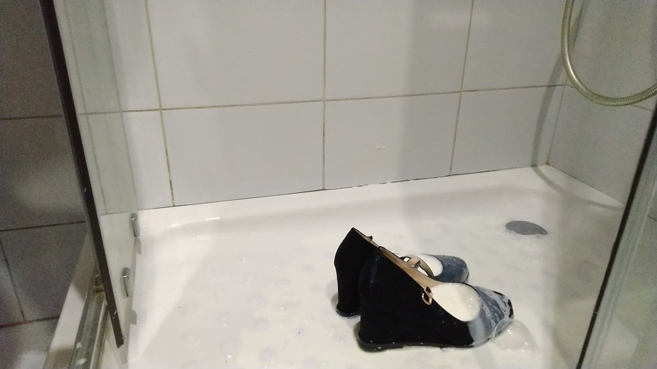 shoes and milk