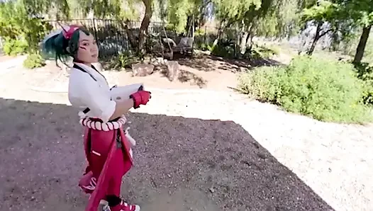 VRCosplayX kimmy kim als OVERWATCH 2 KIRIKO will Missverständnisse mit reiner leidenschaft glätten teil 1