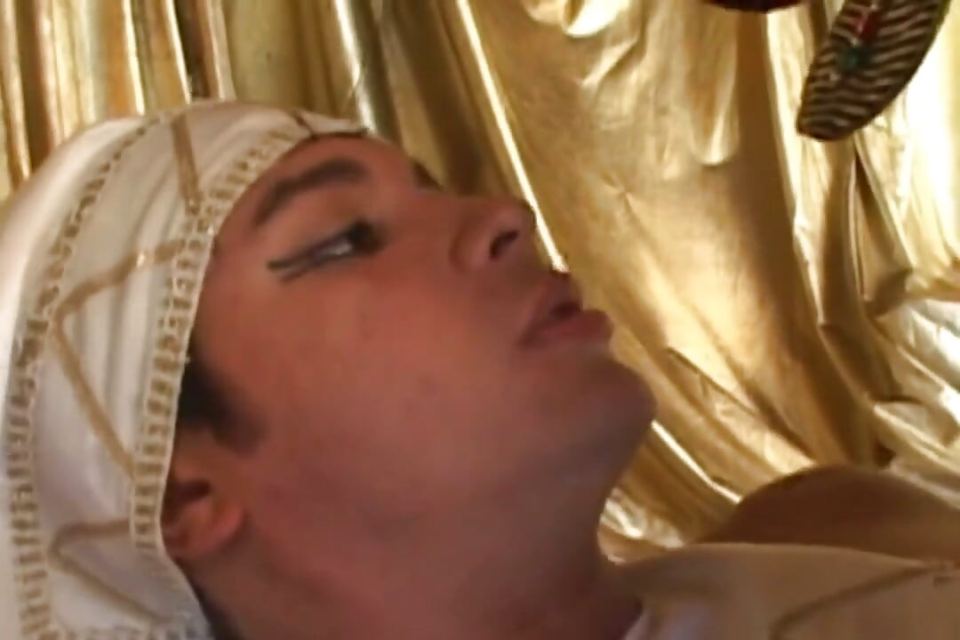 Egyptian emperor fucks his slave