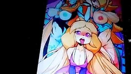 Isabelle, midna ve rosalina boşalmak haraç