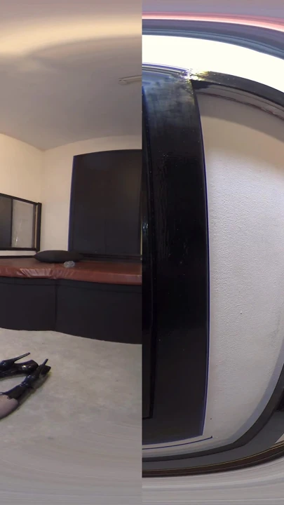 Captivating moment from "Busty Young Gloryhole MILF Sucks Strangers Cock - Virtual Reality VR Gloryhole"