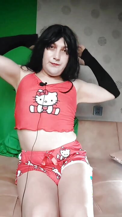 Pretty Pajama Cute Femboy Smooth Legs