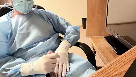 Cerrahi eldiven idrar örneği ve masterbasyon