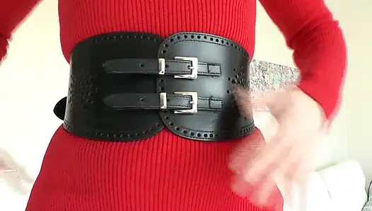 Wide Tight Belts Part 79 Lady Victoria Valente