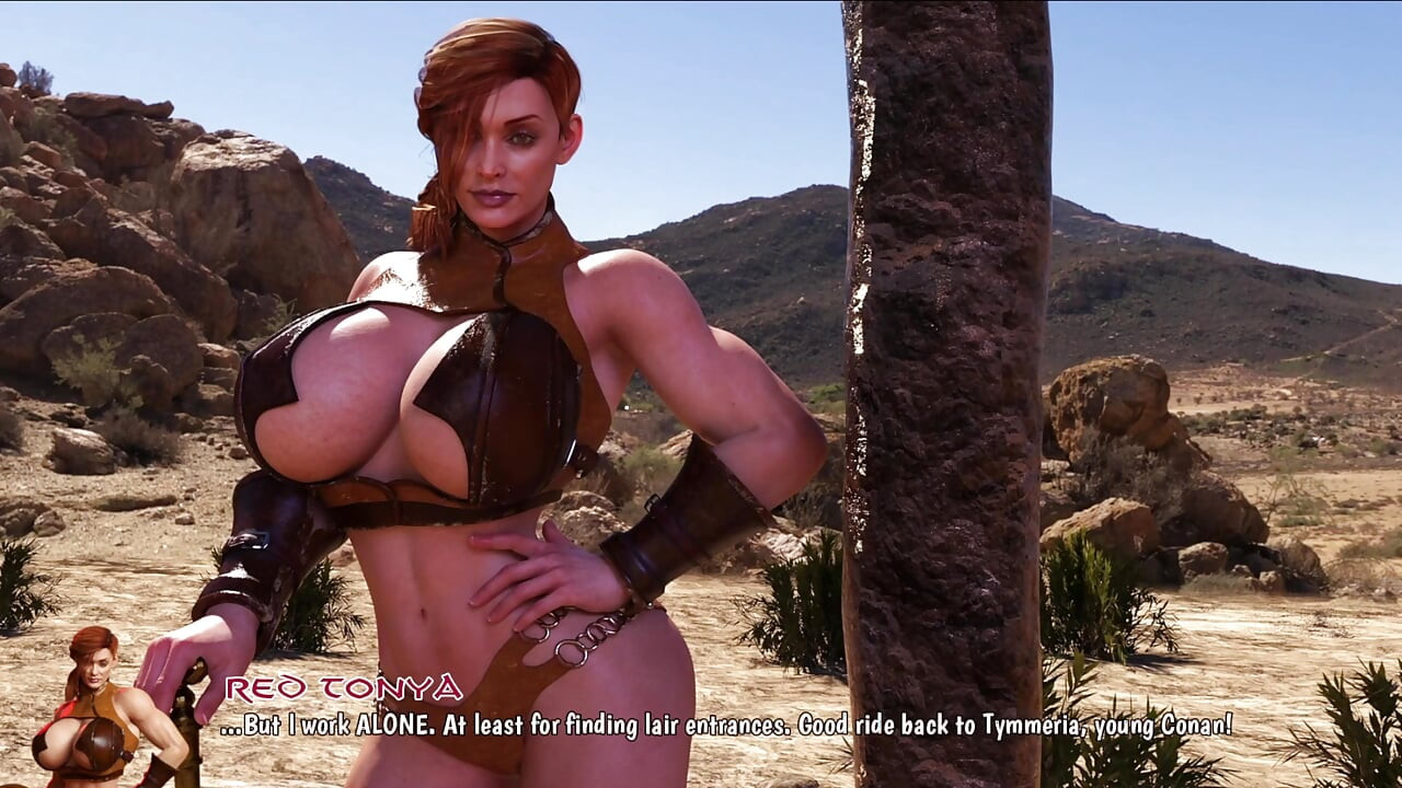 Reo Conya’s Perfect Warrior Body Fucked Senseless – Conan Rails Her Huge Boobs & Ideal Ass Deep