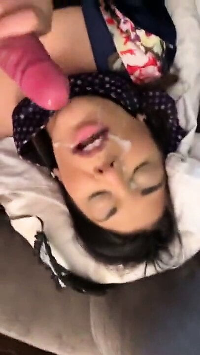 Loving the taste of cum