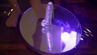 Mistress Step Your Cock and Balls, Masturbate Them, Footjob