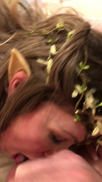 Viktigt ögonblick från "Cum on my Magic Fairy Face"