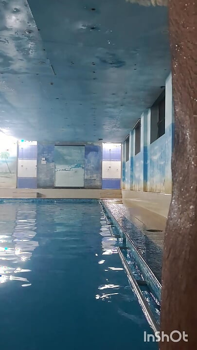 Naked Indian Mallu Guy In Swimming Pool
