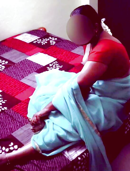 My Hot Stepsister in Law in Saree Blouse Stroking & Riding My Hard Cock