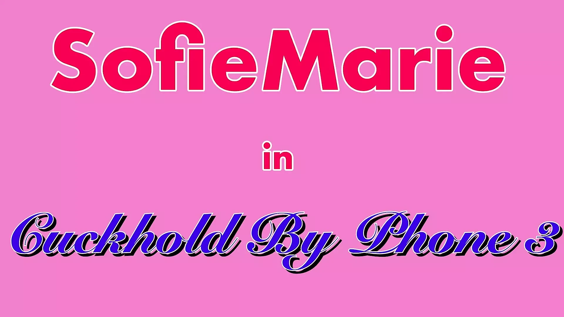 Pervertida morena milf Sofie Marie trai marido por telefone