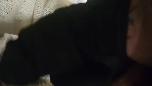 Kocasının Yarağı Ve Taşakları Ile Goode Girl Naylon Oyun