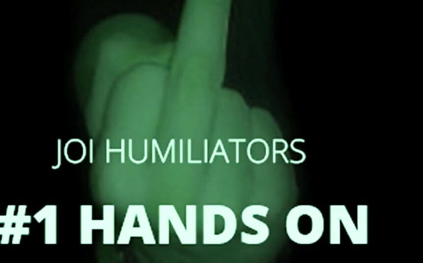 JOI Humiliators Wank While Being Humiliated Full Version