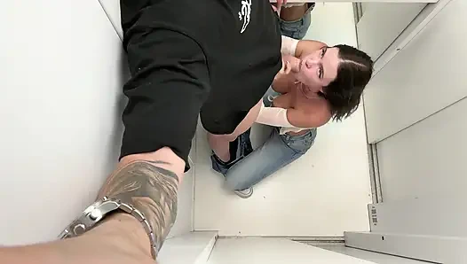 We Fuck in the Elevator and a Neighbor Catches Us