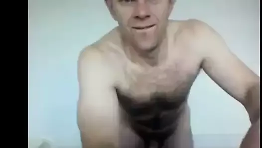 fit step dad strips naked and gets on his knees