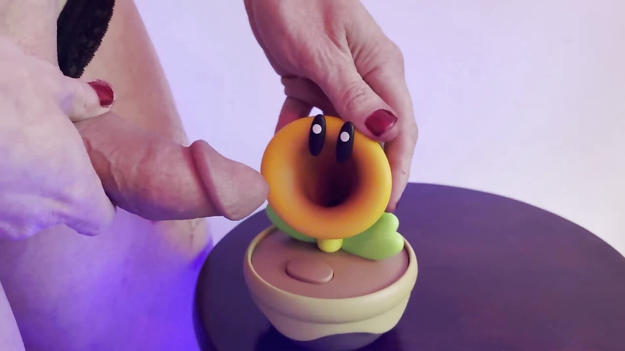 Hot Glue Covering Toy Figure in Cum