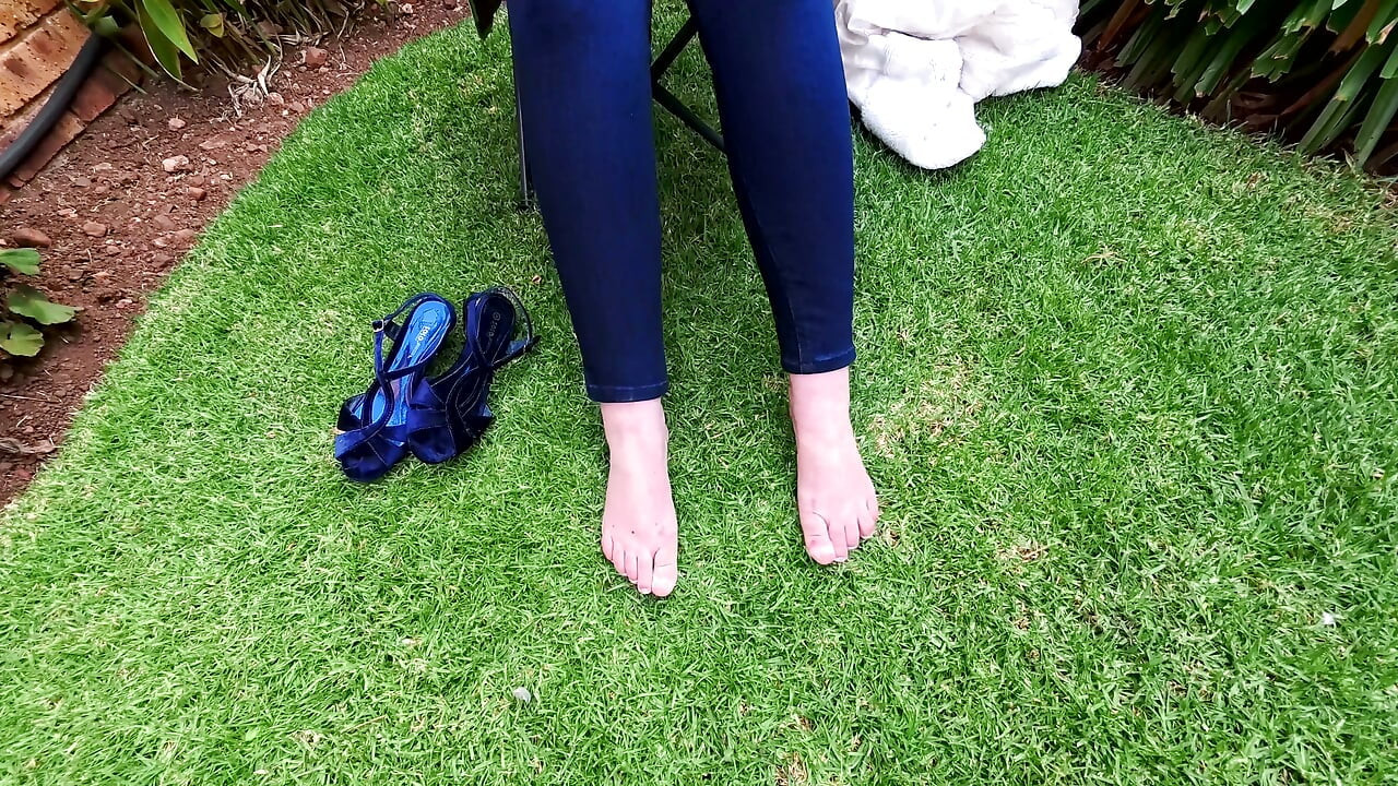 Smoking a cigarette nude outside after stripping off my clothes
