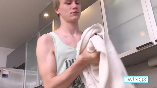 Sexy Liam gets freaky with his anal beads while jacking off!