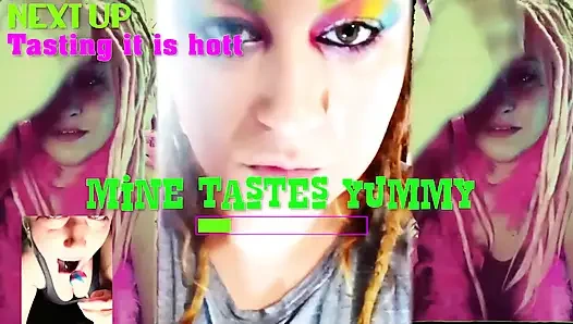 Подруга застукала тебя в ее трусиках игра JOI, инструкция по поедания спермы с участием богини Ланы