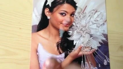 Cumshot on prom queen
