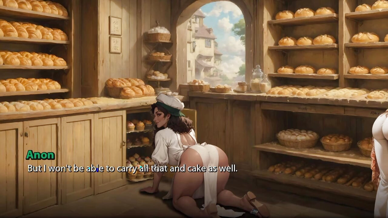 Fuck Beautiful Woman in the bakery shop