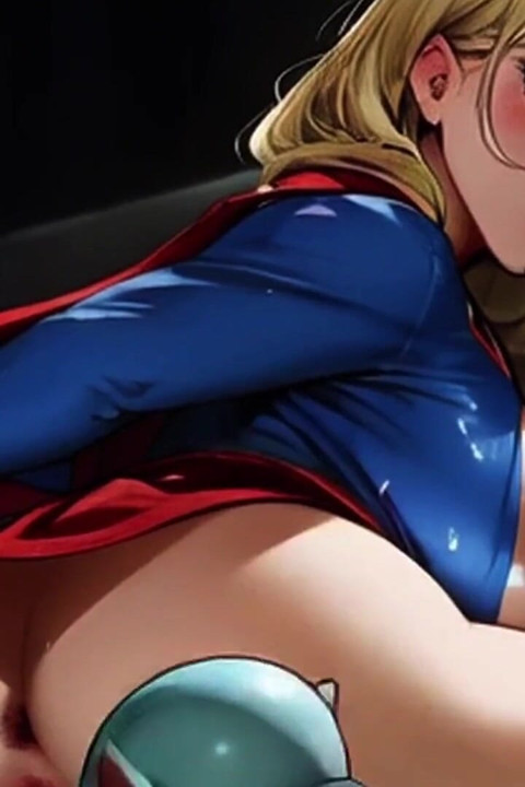 Supergirl Gets Probed and Licked During a Space Adventure