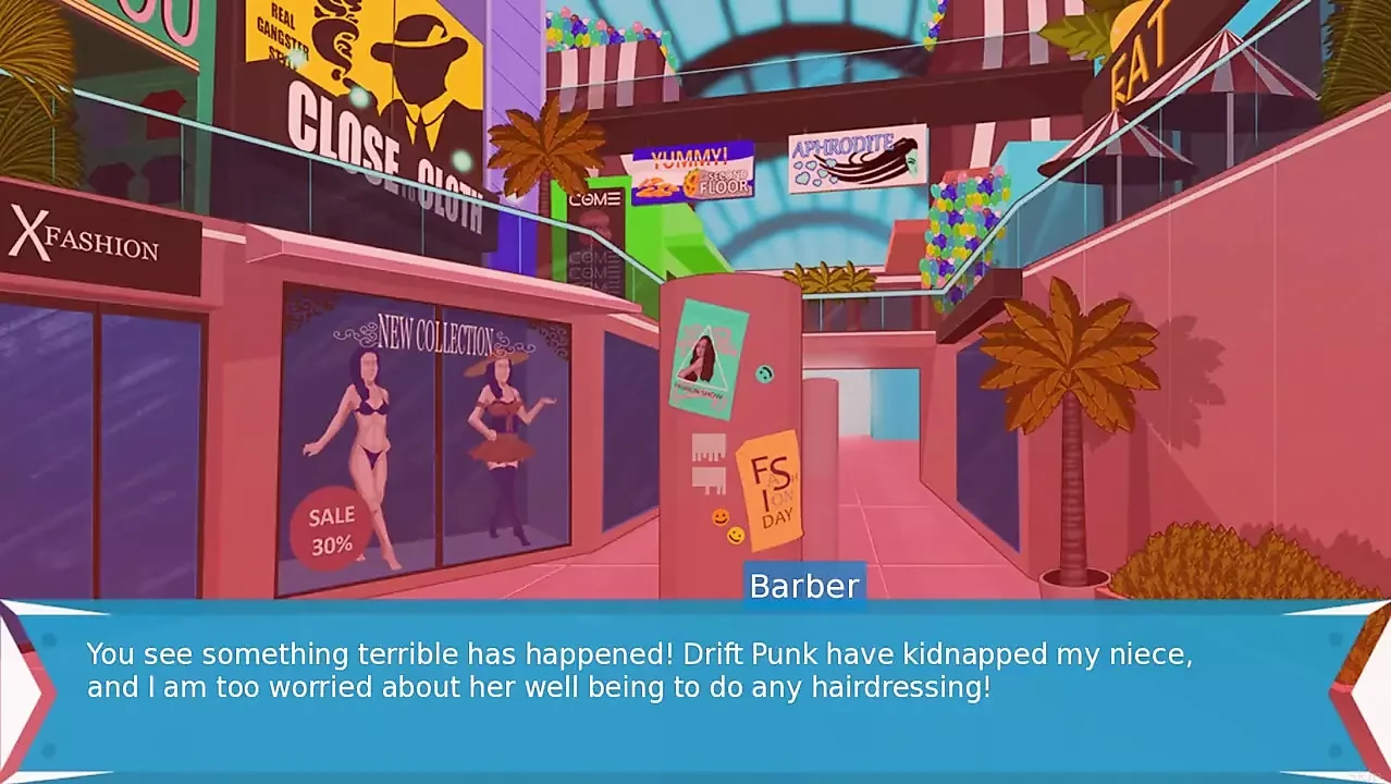 Paprika Trainer V0.9.0.2 Totaly Spies, partie 14, nouvelle coupe de cheveux par Loveskysan69