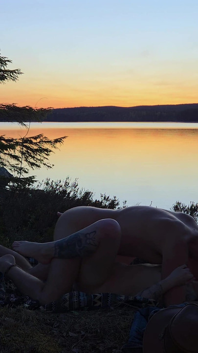 Outdoor Sex by the Water - Rosyskye