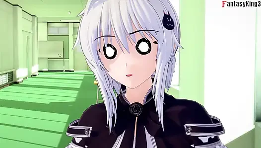 Koneko trende şantajla seks yapıyor - dxd ntr çılgınlığı serisi