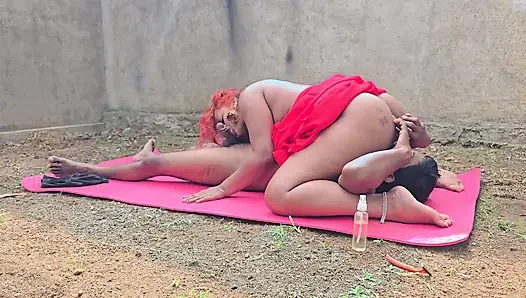 Tante seksi india nyepong dan ngentot kontol besar bosnya sendiri dengan kontol besar sambil bersih-bersih