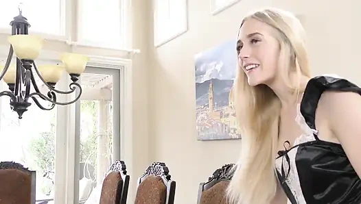 Emma Starletto erkek arkadaşının üvey babasının büyük yarağını istiyor