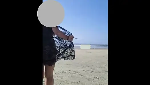 Stepmom just wanted an opinion... But this transparent bikini became a topic on the entire beach