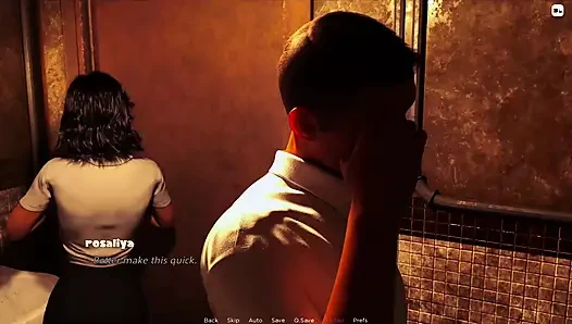 Parlak lord bölüm 12 üvey kız kardeş emily motel banyosunda sakso çekiyor