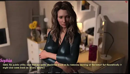 Dylan wanted to shower where Sophia bathed went to common shower he got a big dick