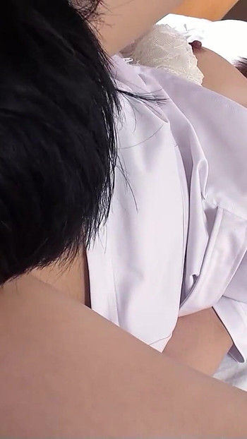 Powerful moment from "Petite Japanese Teen Nurse seduce to Old Young Creampie Sex by Patient in Hospital at Full Uncensored"