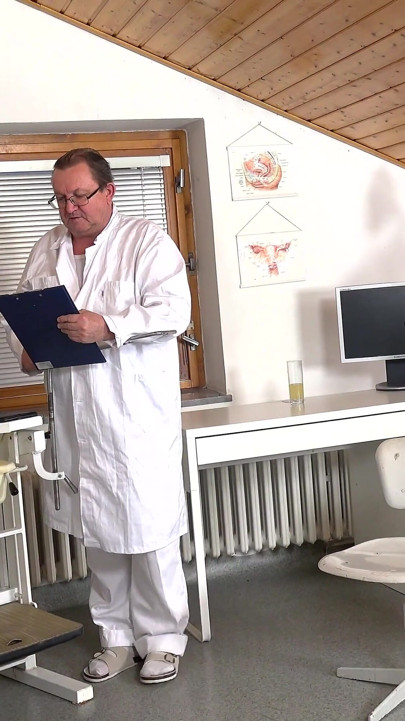 Huge Silicone Breast Examination
