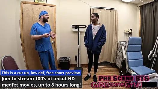 Ujian Gyno pertama Daisy Mynx