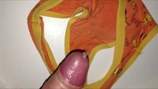 Cum in hot neighbour's dirty panties 8