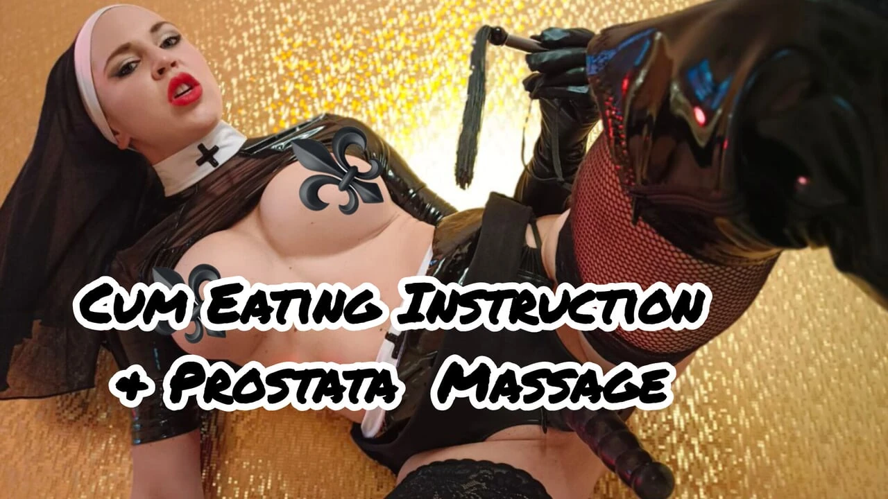 Cum Eating Instruction  & Prostata  Massage von Kate Monroe