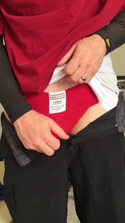 Red JockStrap