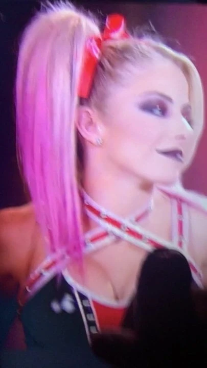 Alexa bliss cum tribute 24