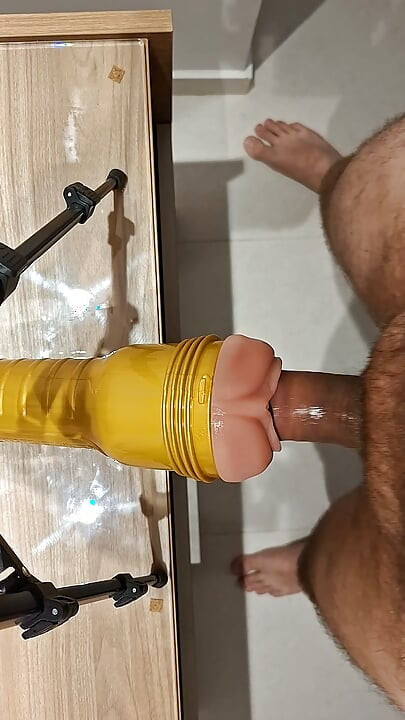 Fucking Fleshlight for first time after 2 weeks without jerking off P2