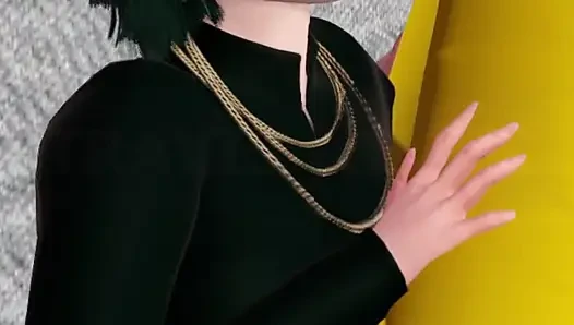 Один ударник, Фубуки и Сайтама // Пародия