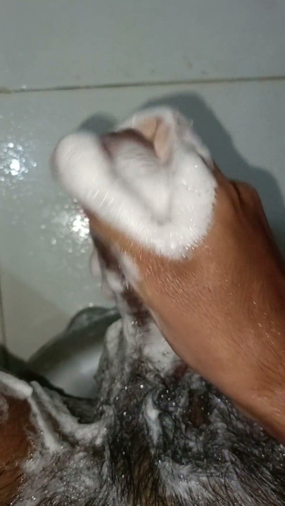 Penis Cleaning while bathing | Clip 1