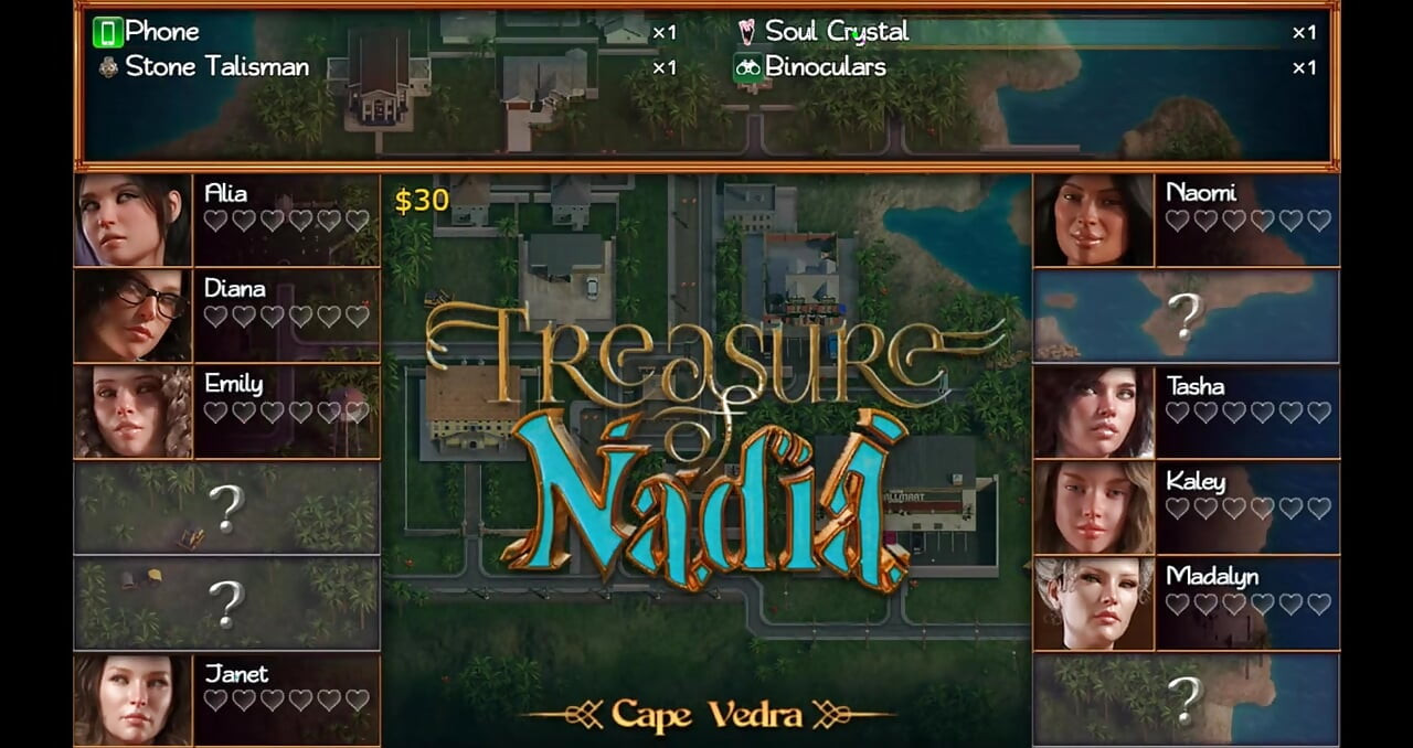 Treasure of Nadia - Pc-v.01104 Part 2 Gameplay by Loveskysan69 Valerie