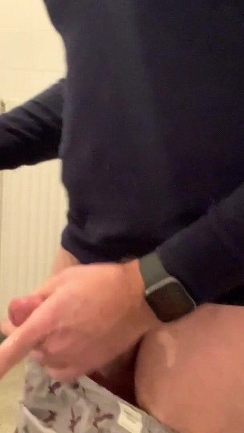 Never published, a verbal  jerk-off, test new lube and Tenga Egg, boxers, cumshot, tight jeans, edging with pre-cum. | Clip 3