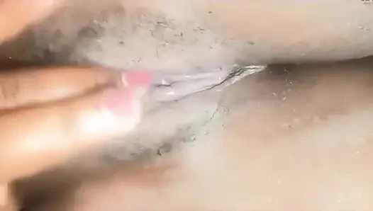 Playing with Her Pussy